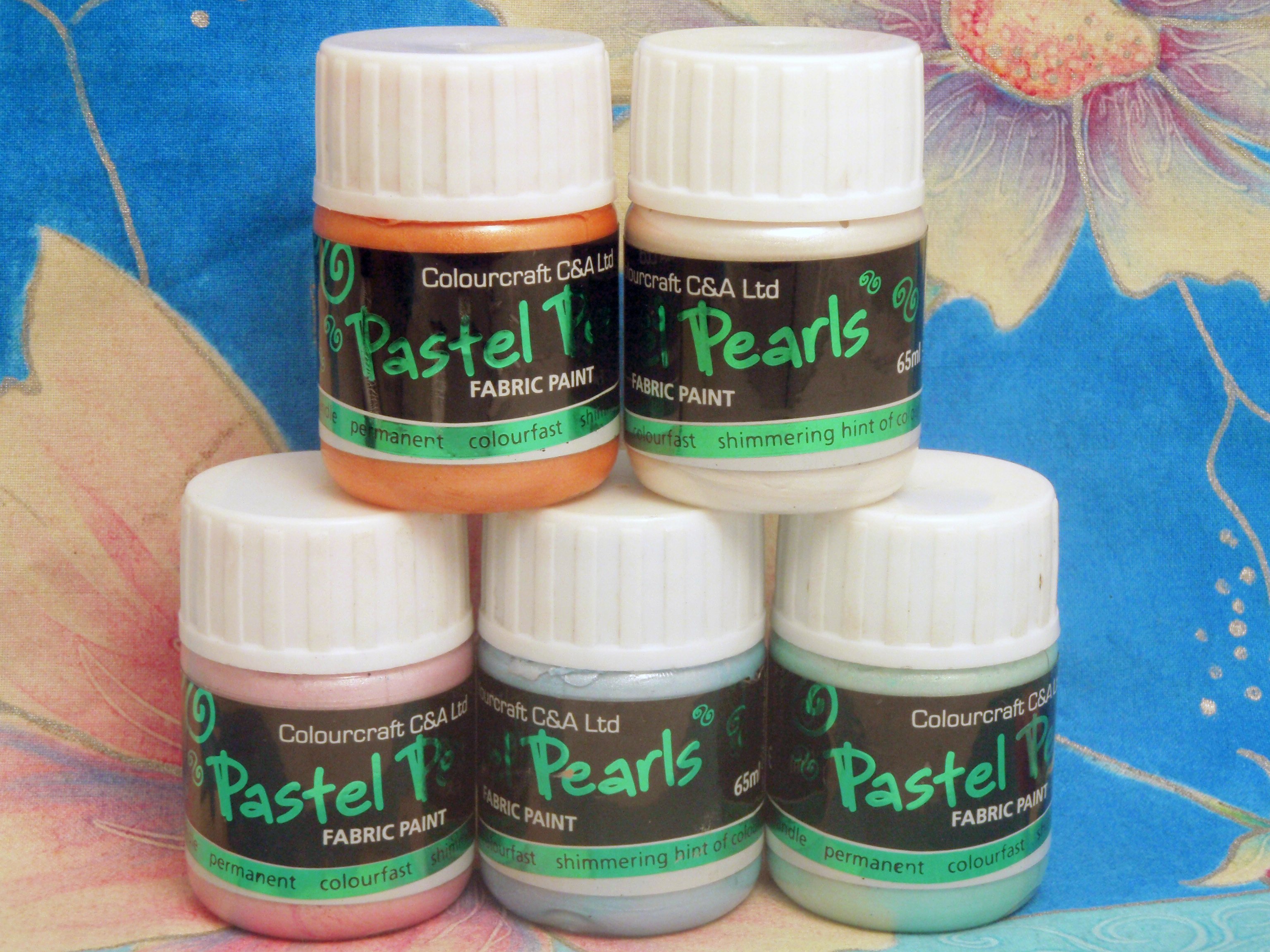 Pastel Pearl Fabric Paint