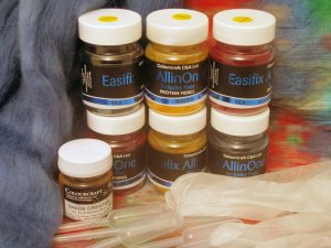 EasiFix ALLinONE Acid Dye Crystals Complete Starter Kit