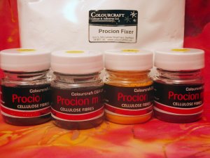 Procion Dye Intro Pack 4x10g- MG
